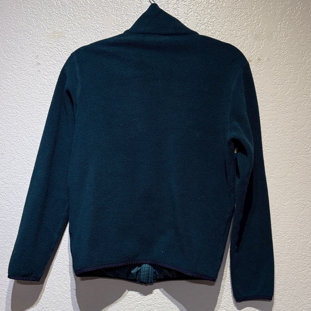 Cotopaxi Women's Teal Jacket with Blue and Yellow Stripes - Picture 5 of 7